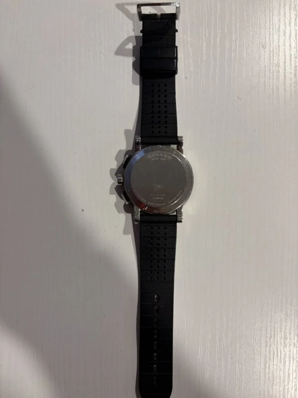 Movado Museum Sport Swiss Chronograph Men's Watch Black